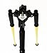 AdirPro Prism Pole Tripod – Aluminum Range Pole Tripod – Use for Survey Pole, Rover Rod, GPS Pole, Leveling Staff – GNSS RTK Rod Stand - Survey Equipment for Total Station Surveying (Yellow)