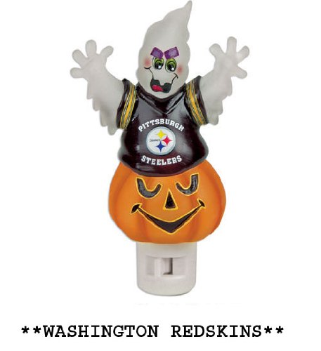 NFL Washington Redskins Halloween Ghost Night Light