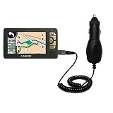 Rapid Car / Auto Charger for the Amcor Navigation GPS 5600 - Gomadic Brand w/ TipExchange Technology