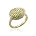 14k Yellow Gold Pebble Natural Fancy Yellow Diamond Ring - 2.10 carat