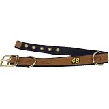 Pets & Pals Jimmie Johnson Leather Dog Collar