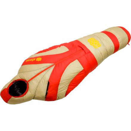 Sherpa Adventure Gear Tenzing 1 Sleeping Bag: -40 Degree Down Lungta Red, Regular