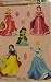 Disney Princess Christmas Color Window Clings - 11 Pieces