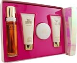 White Diamonds By Elizabeth Taylor For Women. Set-edt Spray 3.3 OZ & Body Lotion 3.3 OZ & Shower Gel 3.3 OZ & Body Powder 1.25 OZ