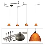 WAC Lighting LMK541AMDB Faberge Solorail Track Lighting Kit,