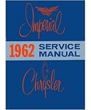 1962 CHRYSLER IMPERIAL 300 NEW YORKER et Service Manual