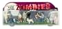 Accoutrements Glow In The Dark Flesh Eating Zombies Play Set