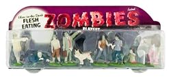 Accoutrements Glow In The Dark Flesh Eating Zombies Play Set
