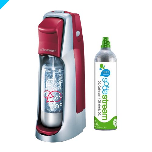Sodastream Jet Red Kit 1 Spare 130L CO2 Canister Elina Uvarova777