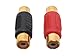 Rosewill RCA Plug Coupler, 2 Pack (RCW-H9016)