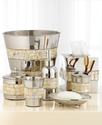 Paradigm "Mother of Pearl" Wastebasket