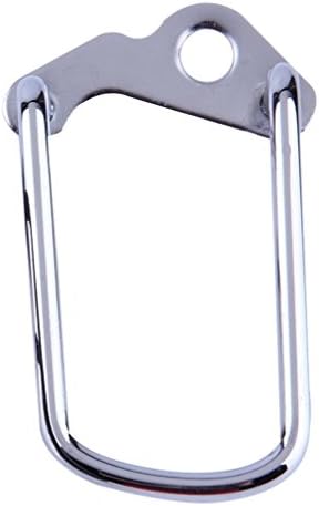 Zaiton Cycling Bike Aluminum Bicycle Rear Gear Derailleur Chain Stay Guard Protector (Silver)
