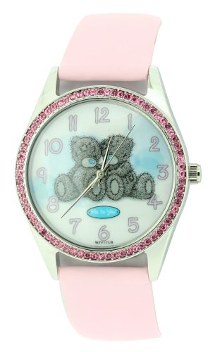 Me To You White and Pink Photo Dial Ladies Watch - MTY111/B