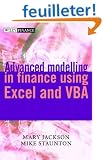 Advanced Modelling in Finance Using Excel and Vba
