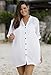 swimsuitsforall Women's swimsuitsforall Cotton Big Shirt With Crochet