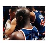 Anthony Mason Autographed Side Head Shot Of "Knicks" Hair Cut 16x20 Photograph - Autographed NBA Photos