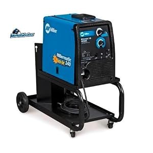 Millermatic 140 907335011 Mig Welder & Cart Weld 110V
