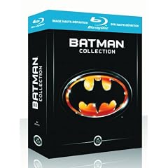 Coffret Batman : Batman - Batman le d�fi - Batman forever - Batman et Robin [Blu-ray]