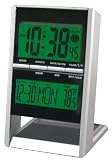 La Crosse Technology 65904 Solar Executive Clock with Temperature