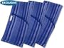 Rachael Ray Blue Stripe Moppine Oven Mitts Set of 3