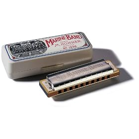 Hohner Marine Band Harmonica, Key of G