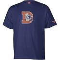 Denver Broncos Navy Classic NFL Throwback Vintage Logo Pre-Washed T-shirt
