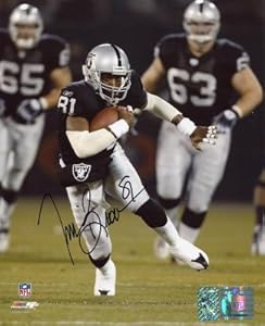 Tim Brown signed Oakland Raiders 8x10 Photo- Tri-Star Hologram
