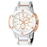 Oniss Paris Men's ON612-M WHT Ceramic Swiss ISA Movement Sapphire Crystal Watch