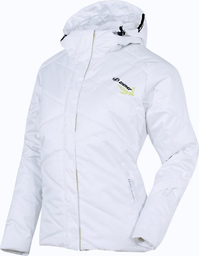 Ziener Damen Skijacke TRAVEL Leisure Downoptik, white big HB, 40, 114100_647