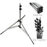 3321B-3 8 Stacker Stand, 3 Pack Black