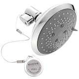 evolve Chrome Water Lily Showerhead - 5.5
