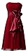 Ouman Sweetheart Bridesmaid Chiffon Prom Dresses Short Evening Gowns