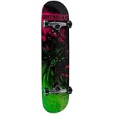 Darkstar Tempest Complete Skateboard (Pink/Green, 7.6-Inch)
