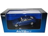 2005 BMW 3 Series Coupe Blue Diecast Car Model 1/43 Autoart