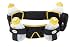 FuelBelt Helium 4 Bottle Belt, Yellow/Black, Large