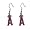 Los Angeles Angels Dangle Logo Earring Set Mlb Charm Gift Image #1