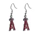 Los Angeles Angels Dangle Logo Earring Set Mlb Charm Gift