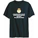 T-Shirt Mens Navy Blue " Confucius says: Filipino food makes Filipino poo! " Countries Large