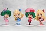 一番くじプレミアム「マクロスF～歌姫コレクション～セカンドステージ」F賞 きゅんキャラ「マクロスF～歌姫コレクション～」全4種イメージ