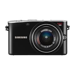 Samsung NX100 Systemkamera (14,6 Megapixel, 7,6 cm (3 Zoll) Display, HD Video, Bildstabilisation) inkl. 20-50 mm i-Function Objektiv schwarz