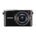 Samsung NX100 Systemkamera (14,6 Megapixel, 7,6 cm (3 Zoll) Display, HD Video, Bildstabilisation) inkl. 20-50 mm i-Function Objektiv schwarz