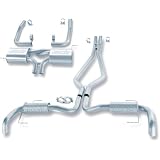 Borla 140054 Fully Polished Cat Back Exhaust by Borla