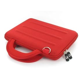 COOL BANANAS EVA Hardcover case in red with removable shoulder strap for Samsung NC10, NC110, N310 Bag Sleeve COOL BANANAS EVA Hardcover case in red with removable shoulder strap for Samsung NC10, NC110, N310 Bag Sleeve