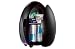 Kitchen & Housewares : 6 Litre Neon and Black Mini Fridge.