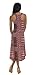 Classic Designs Womens Print Racerback Hi Lo Dress in Stretch Jersey (Small-4X)