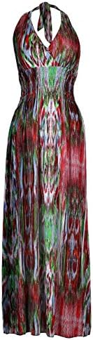 G2 Chic Women's Summer Tribal Maxi Dress(DRS-MAX,REDA4-XL)
