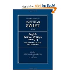 English Political Writings 1711-1714: 'The Conduct of the Allies' and Other Works (The Cambridge Edition of the Works of Jonathan Swift)