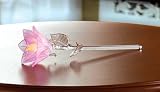 Pink Glass Rose - Style 37929