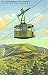 Aerial Tramway Cannon Mountain Nh Postcard 1954