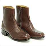 Bostonian 913 Men's Steel Toe Dress Boots Brown Leather 12 W